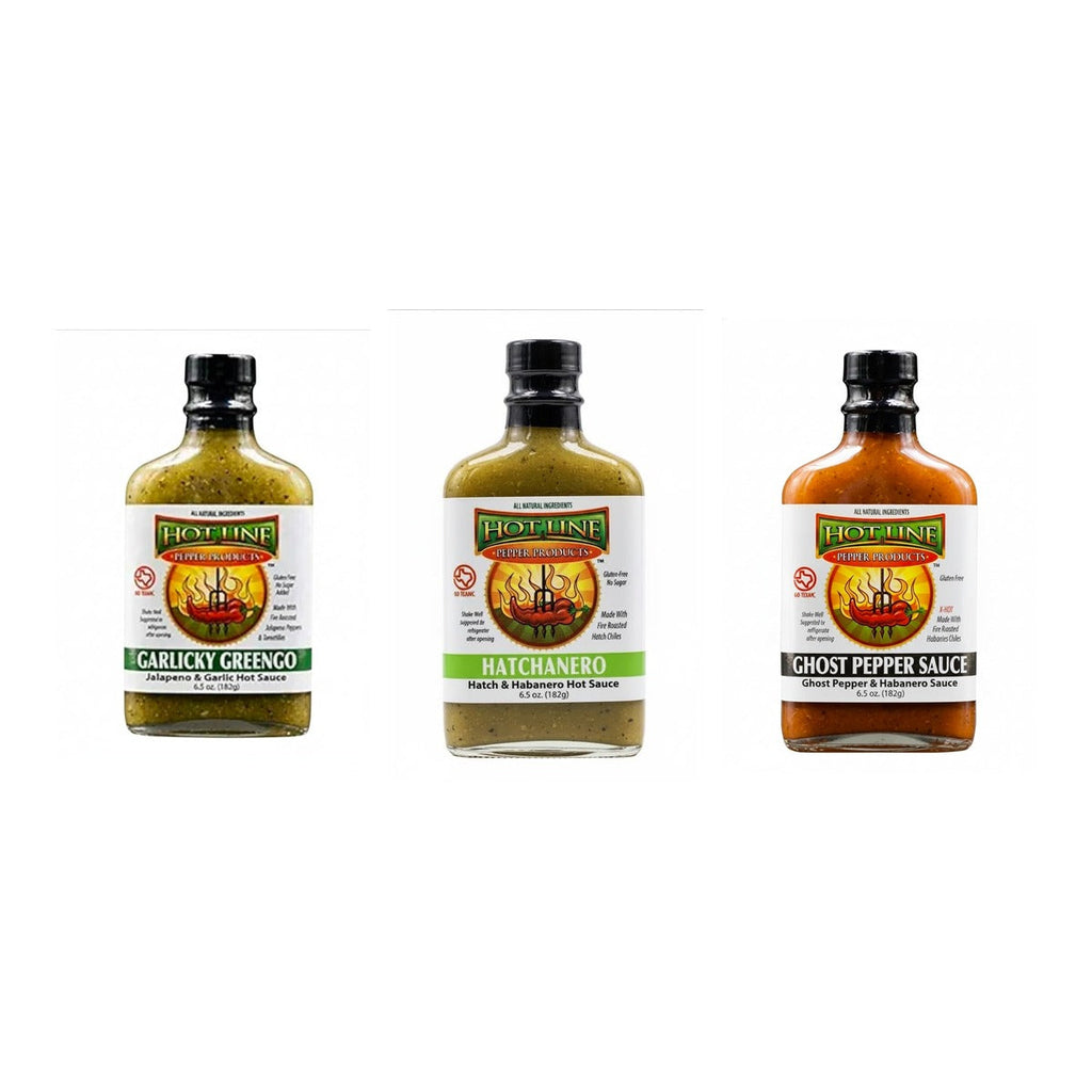 Heat Ladder starter 3-pack hot sauces