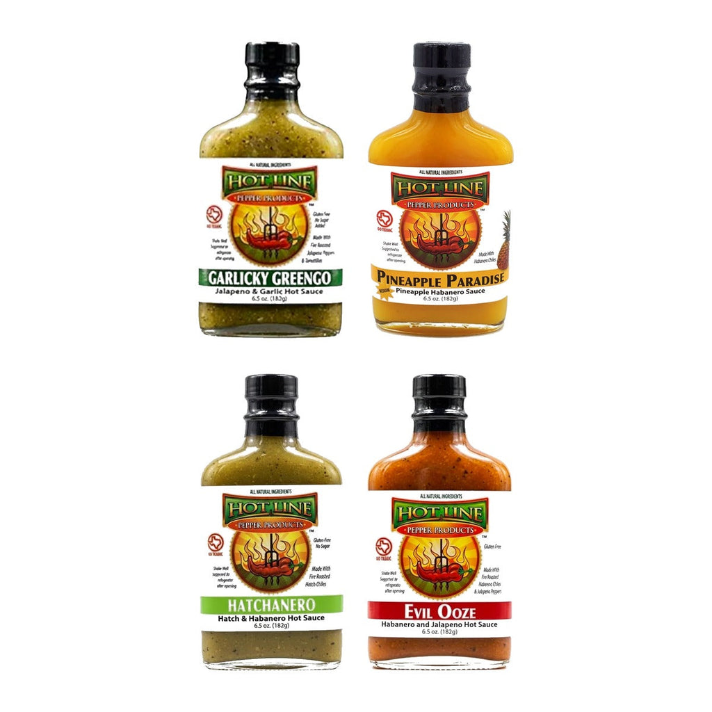 Mild Mix — four approachable Texas hot sauces