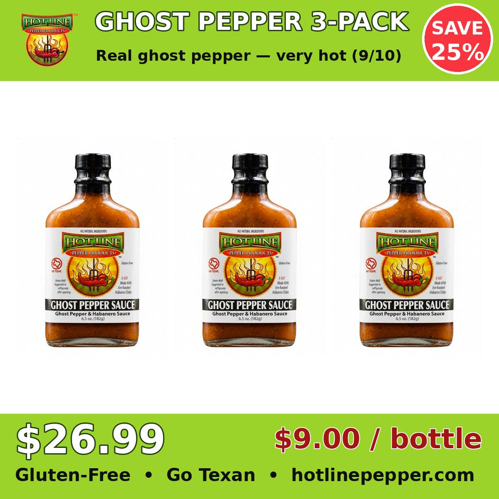 Ghost Pepper 3-Pack