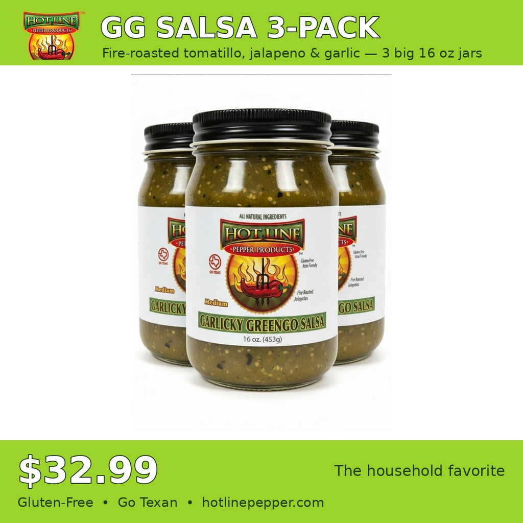 Garlicky Greengo SALSA 3-Pack