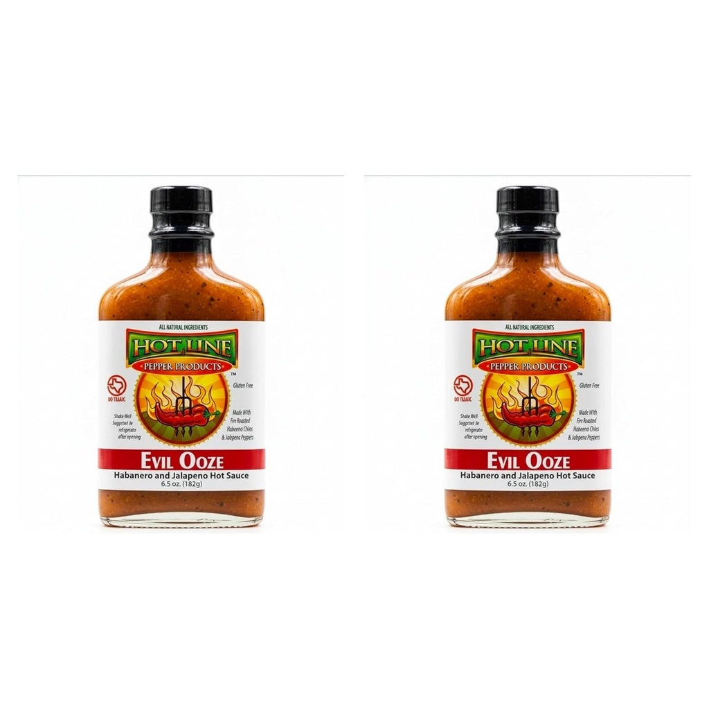 Evil Ooze Hot Sauce 2-Pack | Texas Small Batch | Save vs Two Singles