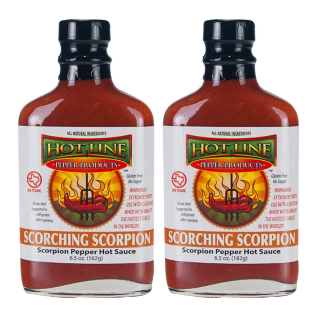 Scorching Scorpion Hot Sauce 2-Pack | Texas Small Batch | Save vs Two Singles