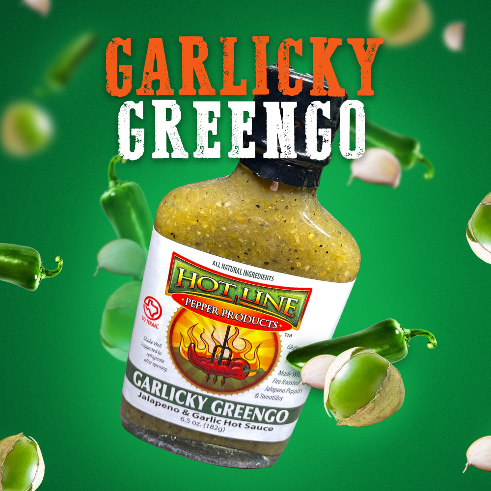 Garlicky Greengo Hot Sauce Hot Line Pepper Products