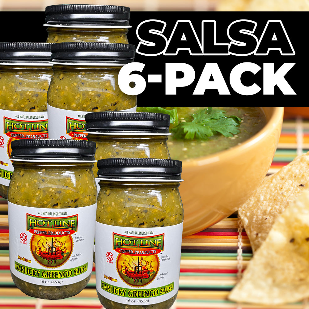 Garlicky Greengo SALSA 6-Pack